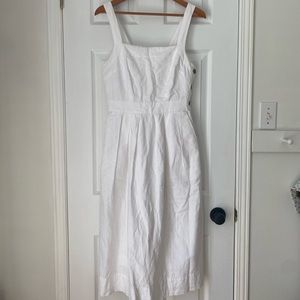 Gap linen-blend dress